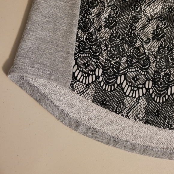 Bar III Capped Sleeve, High-Low Top - Picture 4 of 6